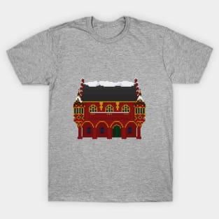 Historical Merchants' Hall Pixel Art T-Shirt